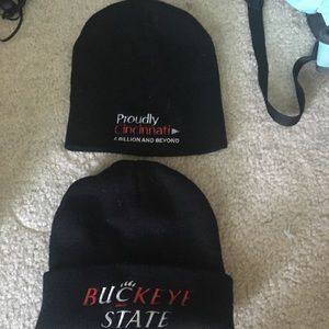 2 Cincinnati bearcat hats